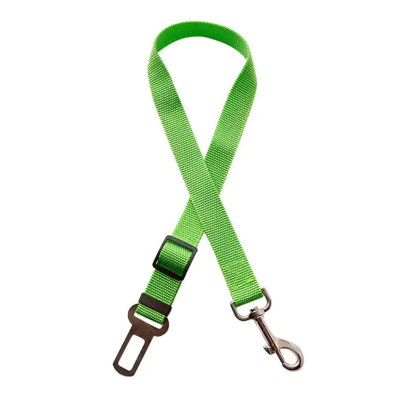 Cinturón de Seguridad Ajustable para Perros para un Viaje Seguro