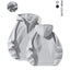 Sudadera con cremallera para hombre - Suéter deportivo elegante y cómodo