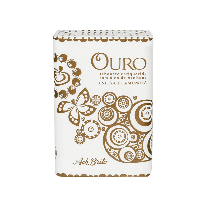 Savon Bar Ach Brito Ouro Gum Ciste et Camomille 75g