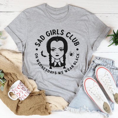 Camiseta del club de chicas tristes