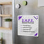 S.A.F.E. Seizure First Aid Magnet - Epilepsy Awareness Guide