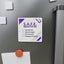 S.A.F.E. Seizure First Aid Magnet - Epilepsy Awareness Guide