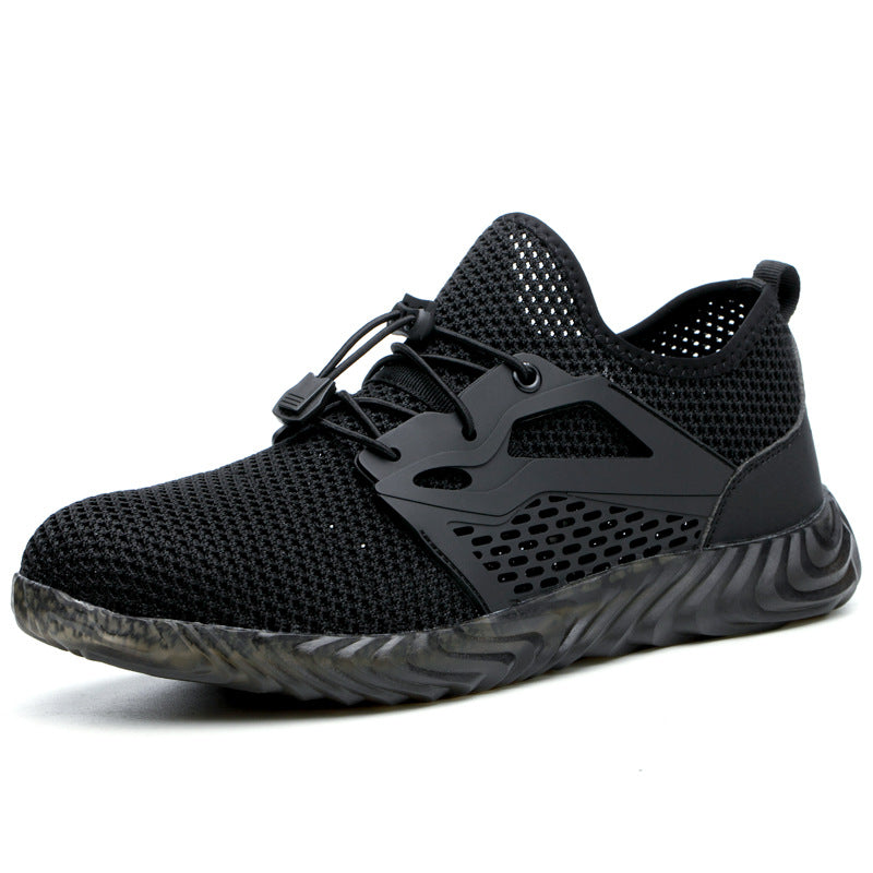 Safety shoes are breathable, lightweight, impact resistant, and puncture resistant. Labor protection shoes - Korvel