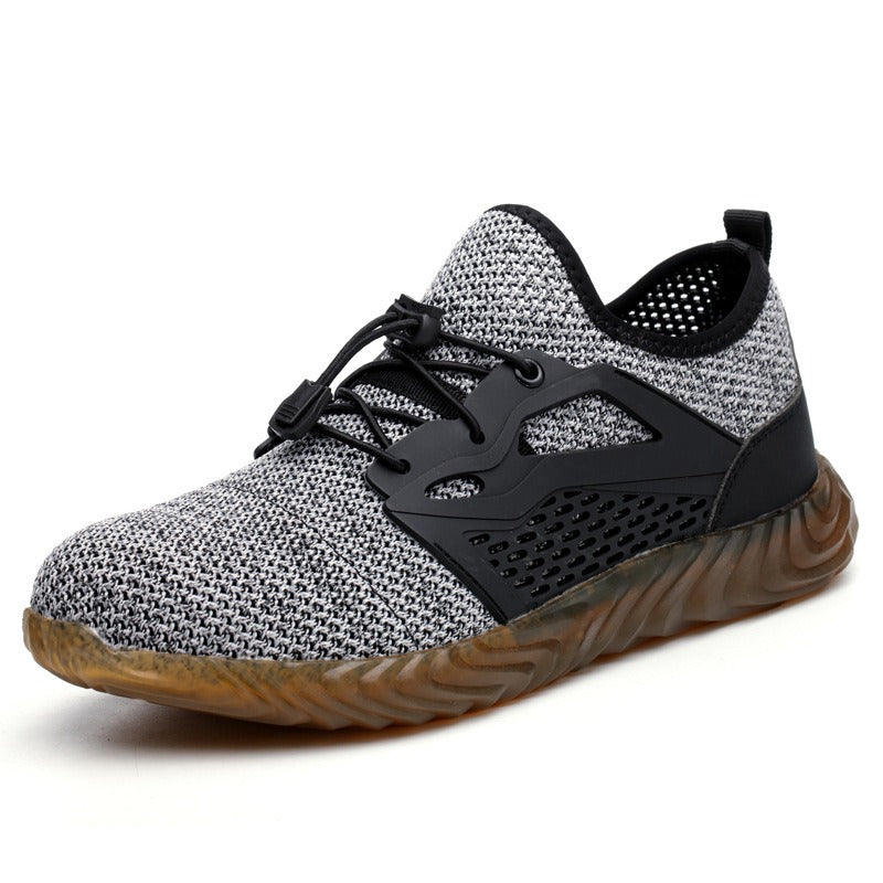 Safety shoes are breathable, lightweight, impact resistant, and puncture resistant. Labor protection shoes - Korvel