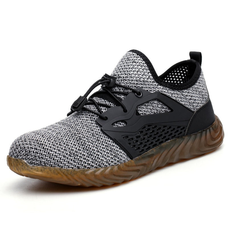 Safety shoes are breathable, lightweight, impact resistant, and puncture resistant. Labor protection shoes - Korvel