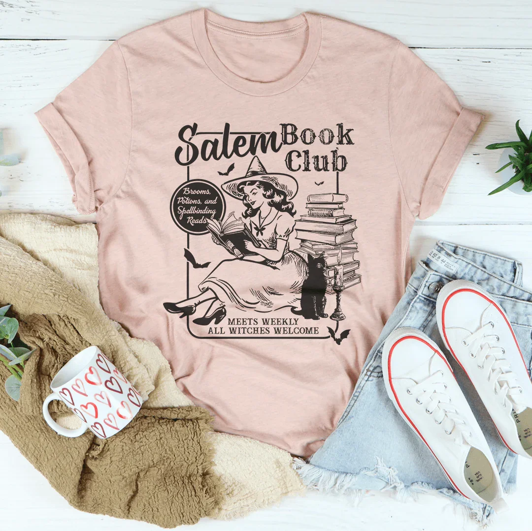T-shirt du club de lecture de Salem