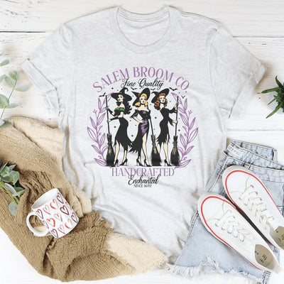 Salem Broom Co Handcrafted Enchanted Tee