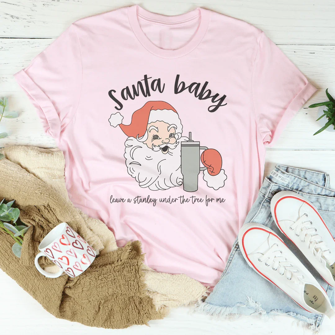 Camiseta de bebé de Papá Noel