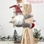 Santa Claus Elk Christmas Curtain Tieback Decor
