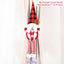 Santa Claus Elk Christmas Curtain Tieback Decor