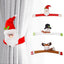 Santa Claus Elk Christmas Curtain Tieback Decor