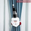 Santa Claus Elk Christmas Curtain Tieback Decor