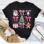 T-shirt Coquette Rose Santa
