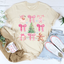 T-shirt Coquette Rose Santa
