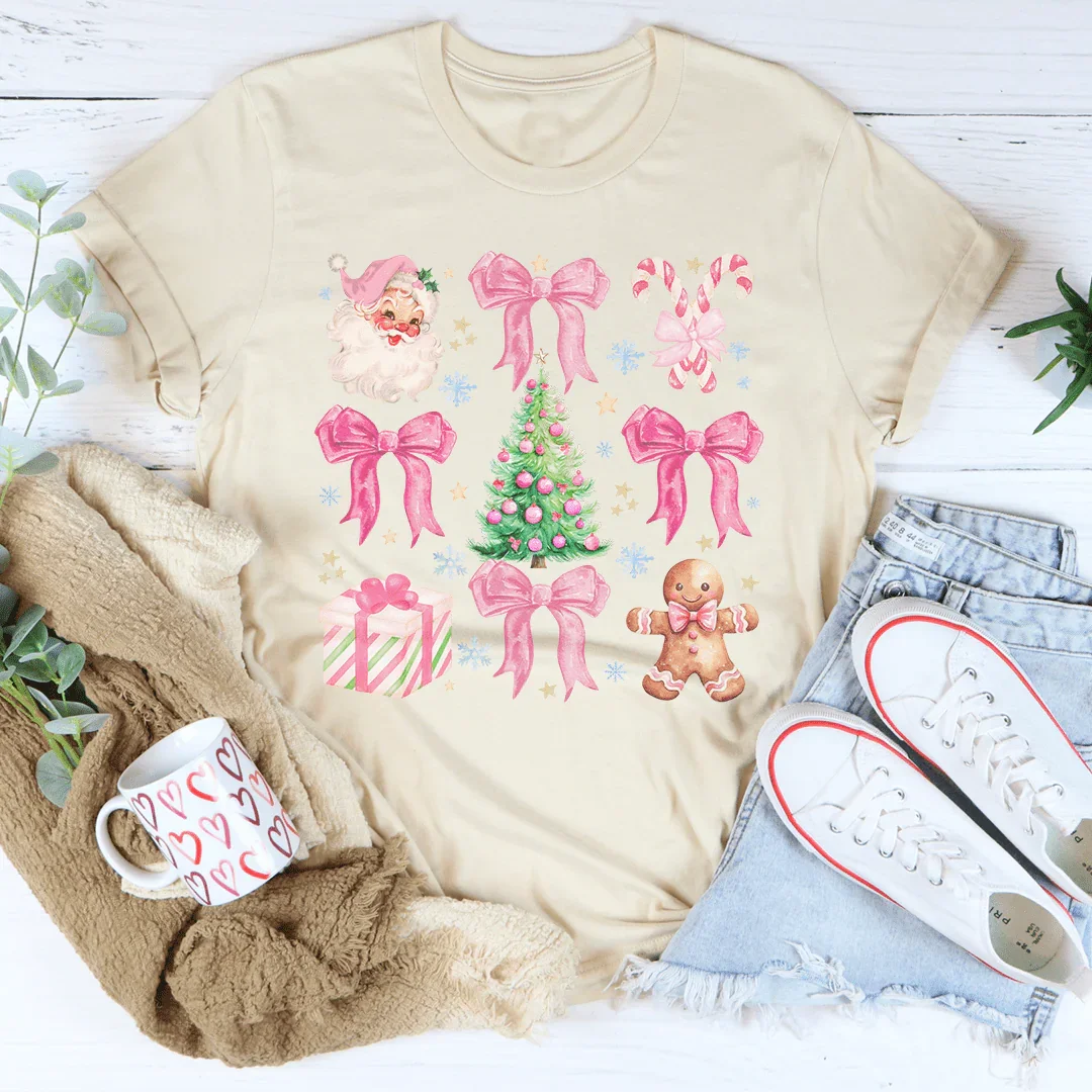 T-shirt Coquette Rose Santa