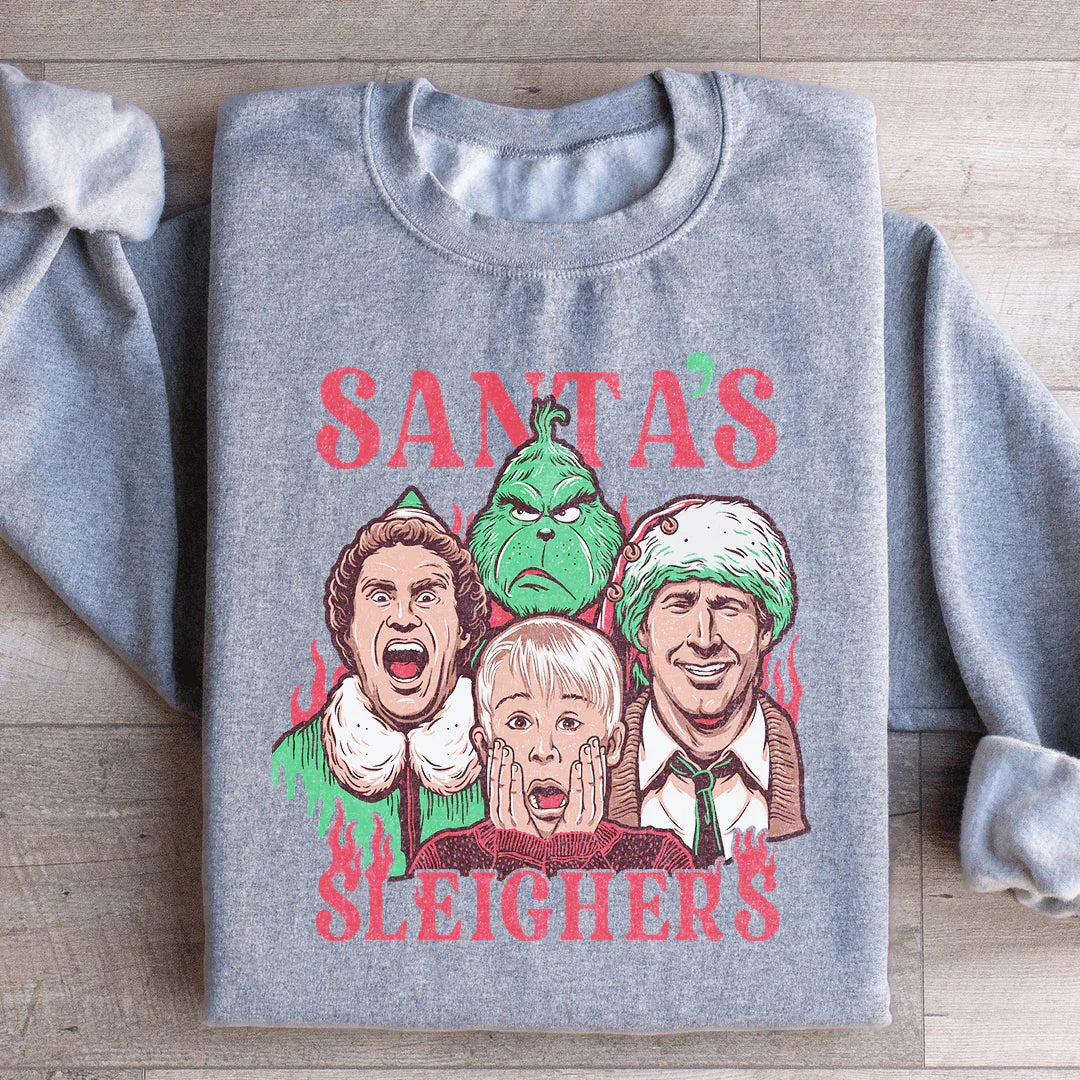 Festive Santa Sleighers Sweatshirt - Korvel