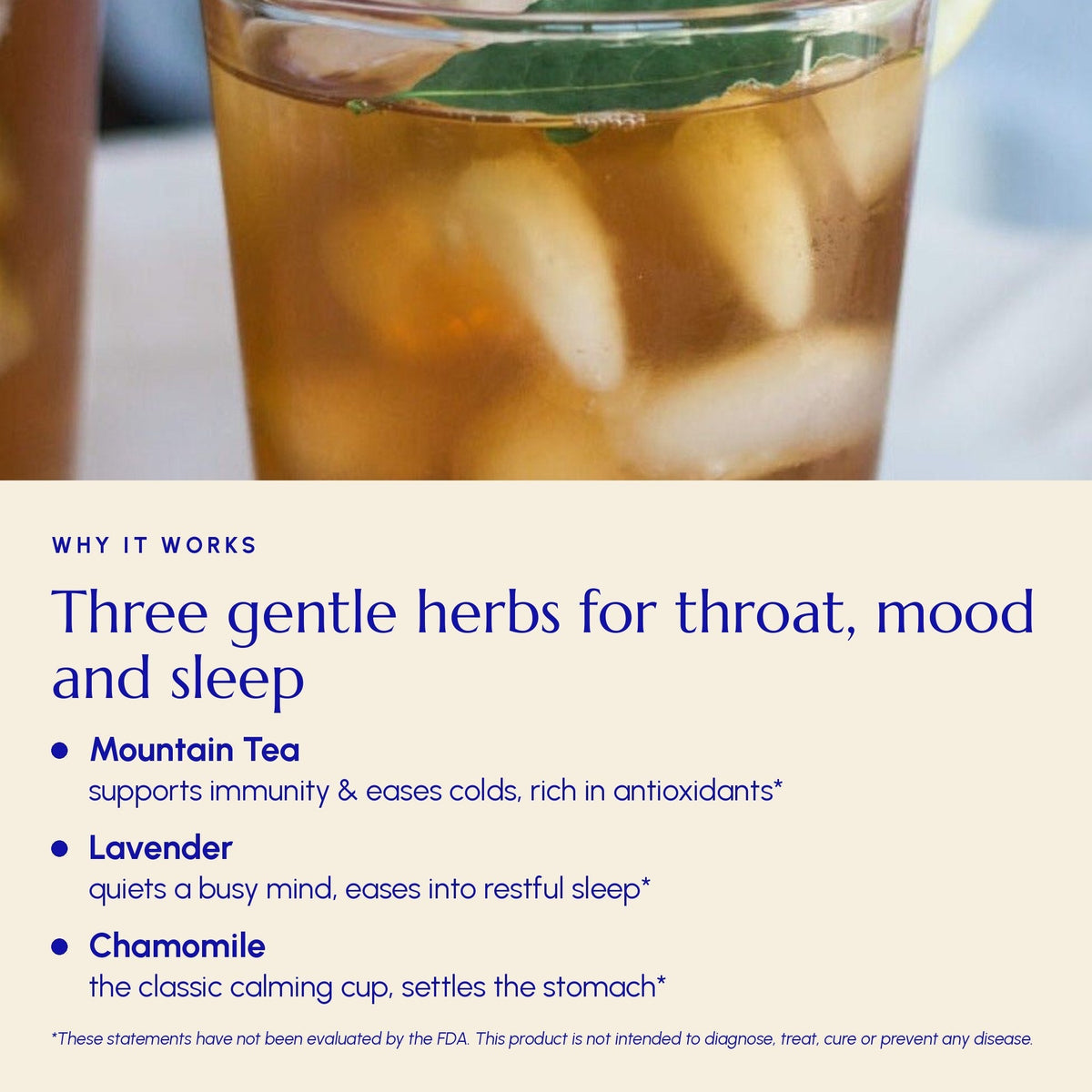 Calming Herbal Infusion: Greek Mountain Tea with Lavender & Chamomile