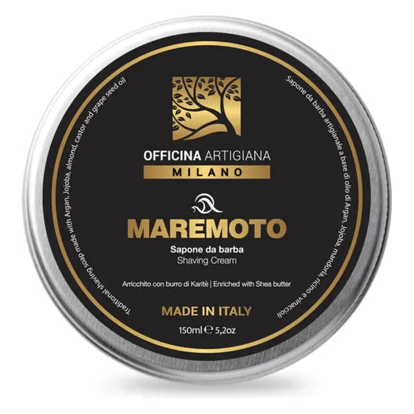 Jabón de Afeitar Officina Artigiana Milano Maremoto 150ml