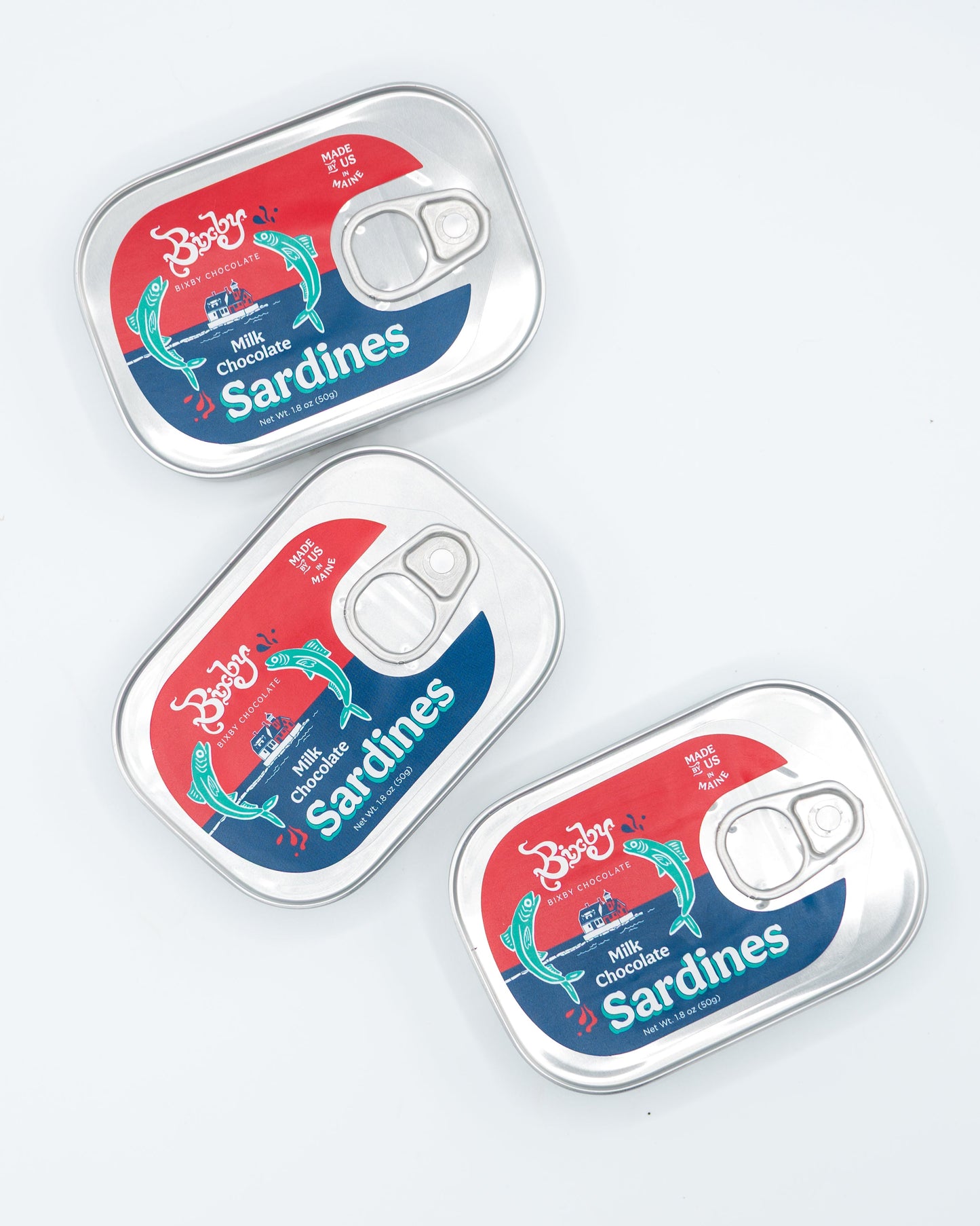 Chocolate Sardines, Tinned - Korvel