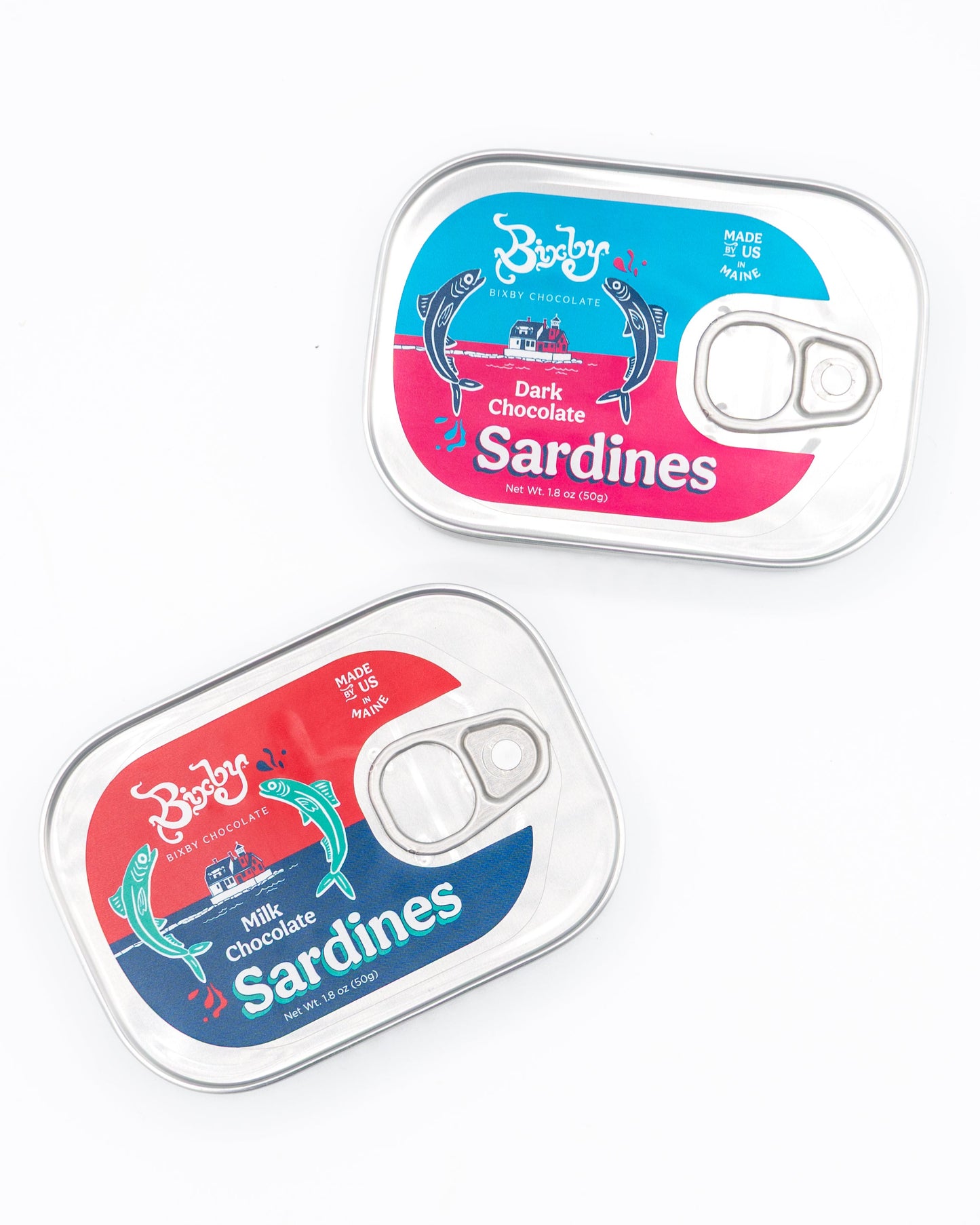 Chocolate Sardines, Tinned - Korvel