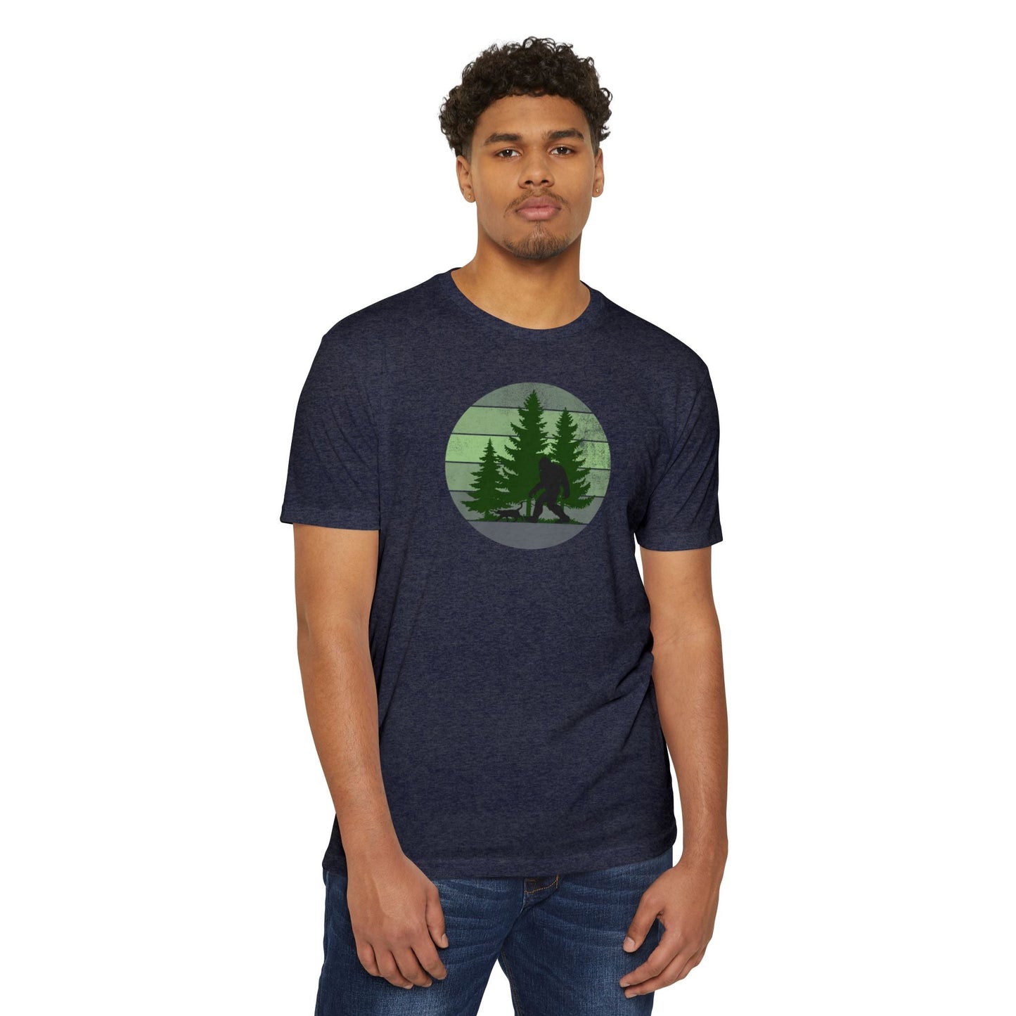 Camiseta Unisex CVC Jersey Sasquatch & Sascat