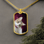 Collier Sassy Kitty - Acier chirurgical premium et finition or