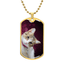 Collier Sassy Kitty - Acier chirurgical premium et finition or