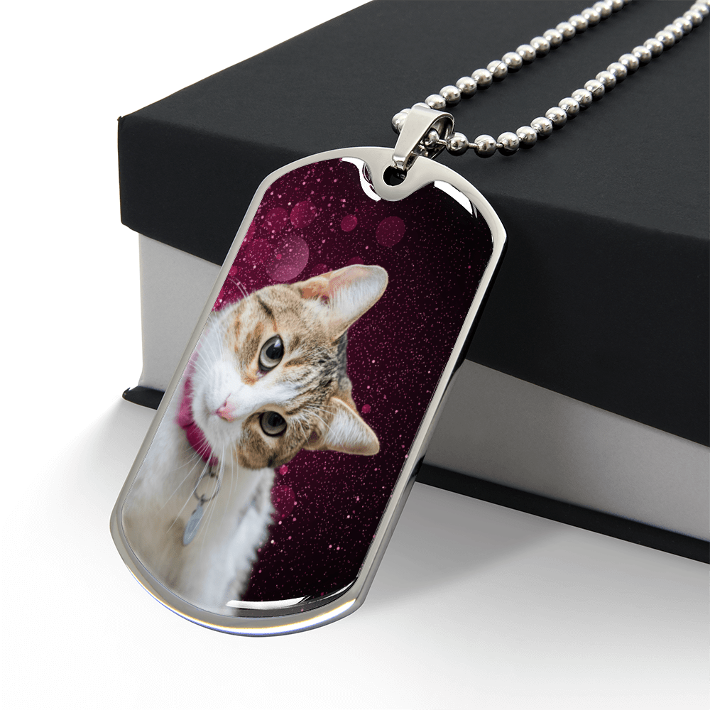 Collier Sassy Kitty - Acier chirurgical premium et finition or