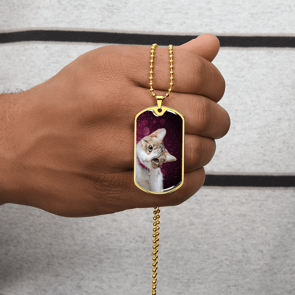 Collier Sassy Kitty - Acier chirurgical premium et finition or