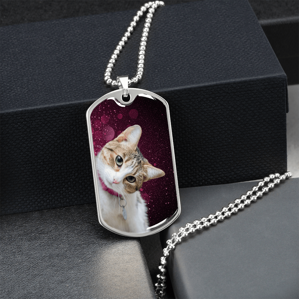 Collier Sassy Kitty - Acier chirurgical premium et finition or