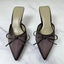 Satin Pointed Toe Pumps
