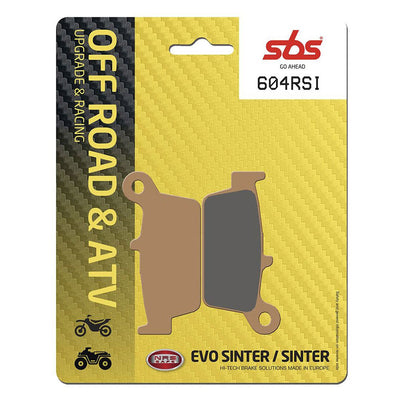 Plaquettes de frein SBS Rsi Evo Hi-Tech Offroad 604RSI Sintered