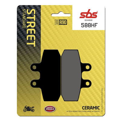 Plaquettes de frein en céramique SBS Street 588HF