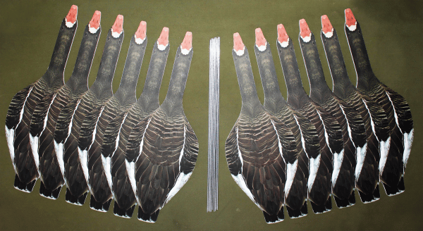 Versatile Top Down Decoys® SBS1: Specklebelly & Snow Goose Duo - Korvel