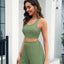 Scoop Neck Tank and Shorts Set - Korvel