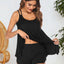 Scoop Neck Top and Shorts Lounge Set