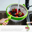 Scratch Resistant Nylon Salad Spinner Colander - Korvel