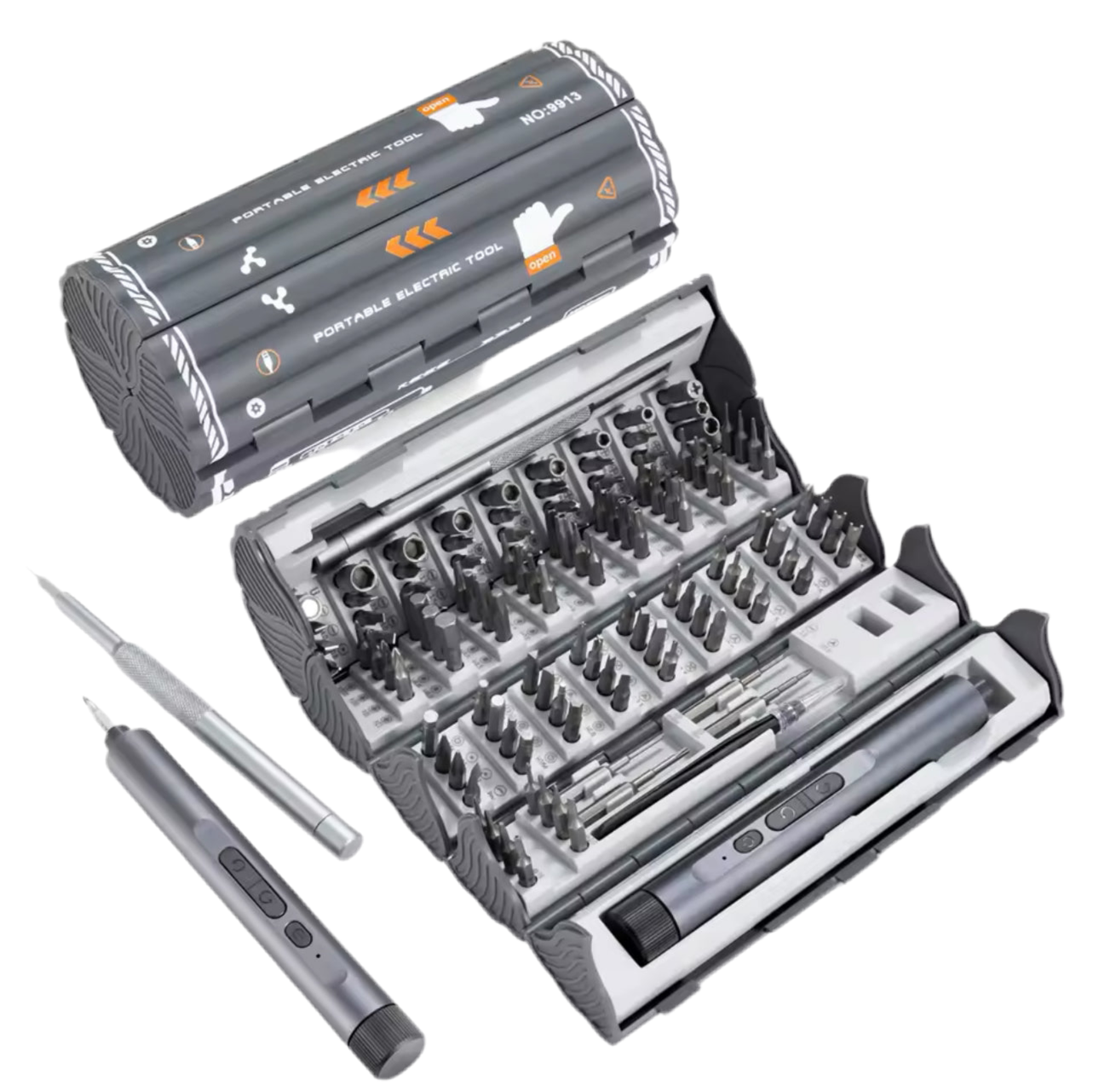 ScrewPro 138 : ensemble de tournevis multifonctionnel 138-en-1