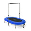 Trampolín Rebotador Mini Plegable para Niños de 2 Personas - Azul