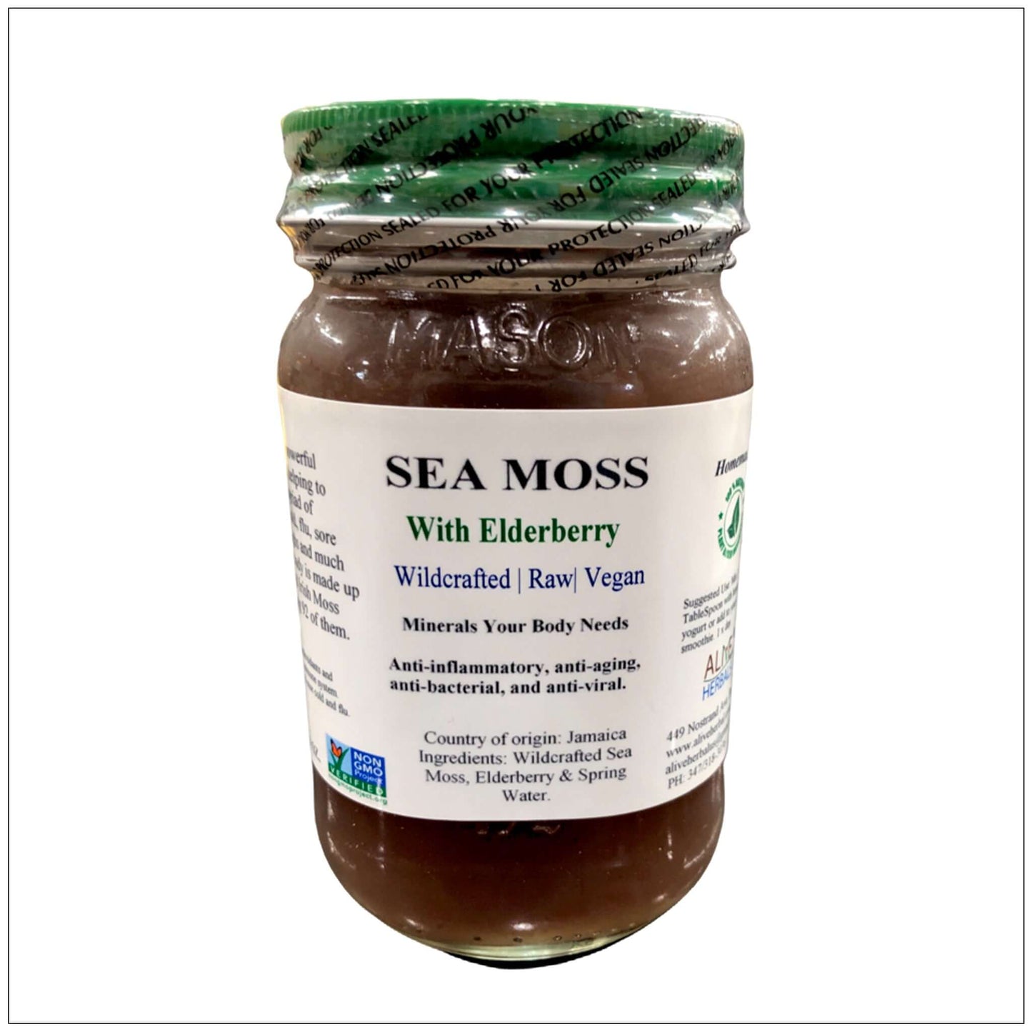 Gel de mousse de mer premium - Super-aliment riche en nutriments