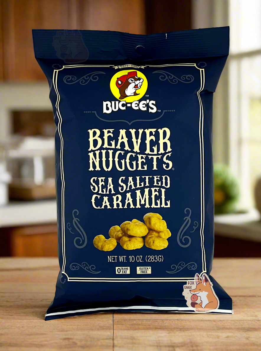 Buc-ee's Nuggets au caramel salé de mer