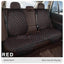 Premium Black Quilted Leather Car Seat Covers