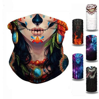Seamless Magic Head Scarf - Breathable Multifunctional Bandana