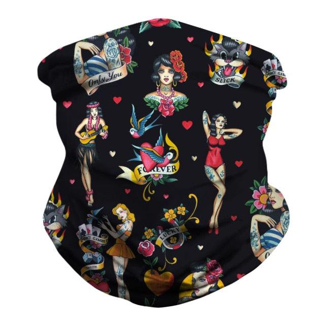 Seamless Magic Head Scarf - Breathable Multifunctional Bandana