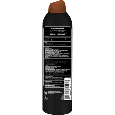 Bronceador en Spray Continuo SPF 15 Australian Gold 6 Oz