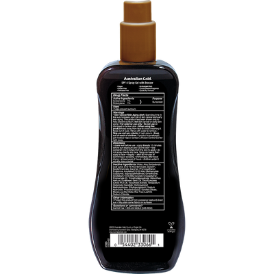 Australian Gold SPF 4 Spray Gel Bronzer - 8 fl oz