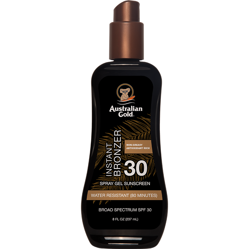 Bronzant en spray gel SPF 30 Australian Gold - 8 fl oz