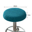 Housse de chaise ronde élastique premium pour tabourets de bar