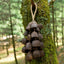 Cloche à main en coque de graine de Bellwood de Salin faite à la main