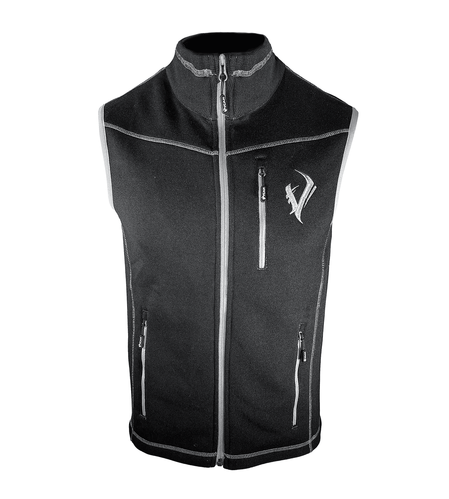 Chaleco Seeker en Negro - Ropa Exterior Versátil
